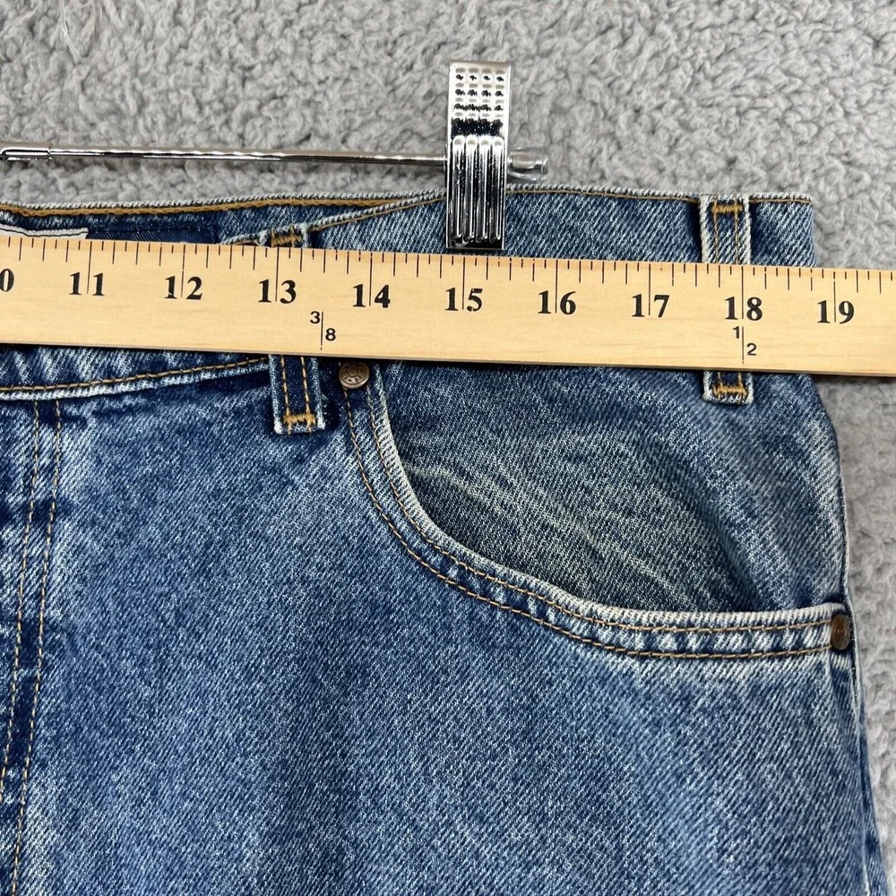 Levi's Men's Vintage 540 Relaxed Fit Blue Jeans Size 38x30 (37x30 Act) Brown Tab